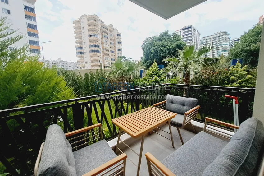 Purchase Turnkey 1+1 apartment with garden view in a hotel-type complex — Alanya, Mahmutlar district 11 