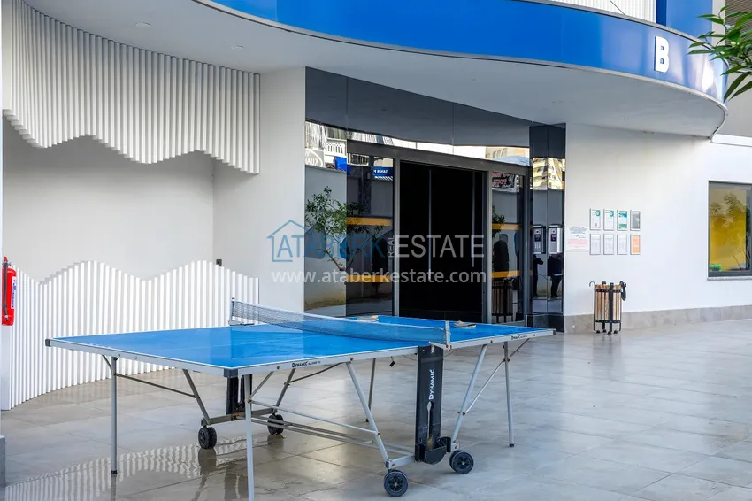 Furnished 2+1 apartment in a comfort-class complex — Alanya center, Cleopatra beach area 16