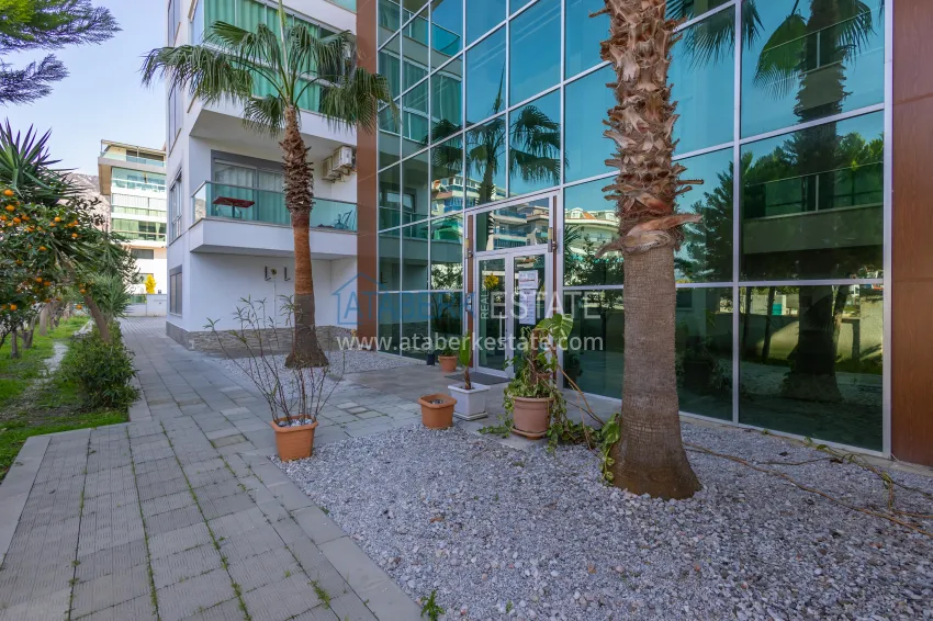 Apartment 1+1 with furniture and sea view — Kestel, Alanya 13 