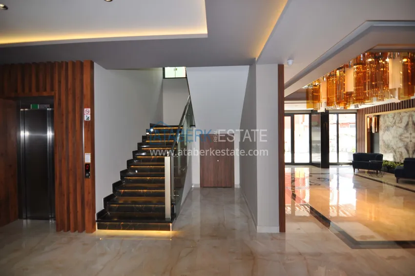 2+1 apartment in a luxury complex on the seafront - Mahmutlar district, Alanya 15 