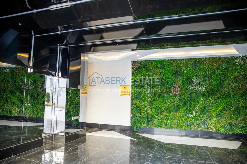 Furnished 2+1 apartment in a comfort-class complex — Alanya center, Cleopatra beach area 17