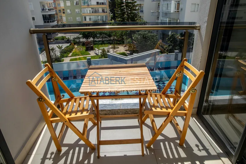 Purchase Furnished 2+1 apartment in a comfort-class complex — Alanya center, Cleopatra beach area 13