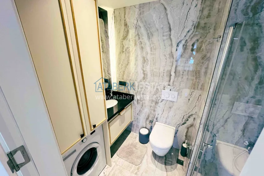 Purchase Short term rent apartment 2+1 in a cozy complex - the center of Alanya, next to Cleopatra beach 12 