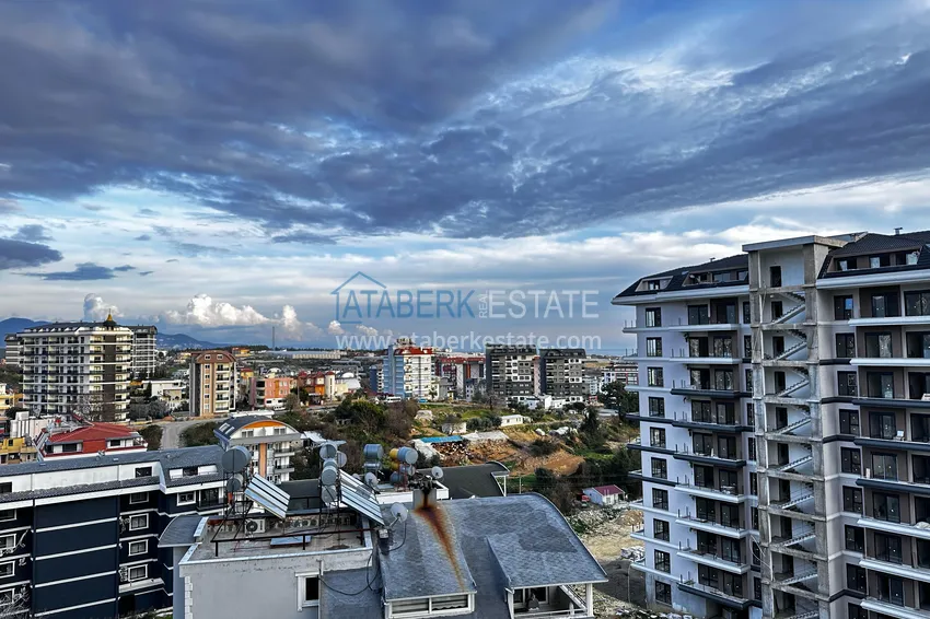 Purchase  One bedroom apartment with partial sea view — Avsallar, Alanya 14 