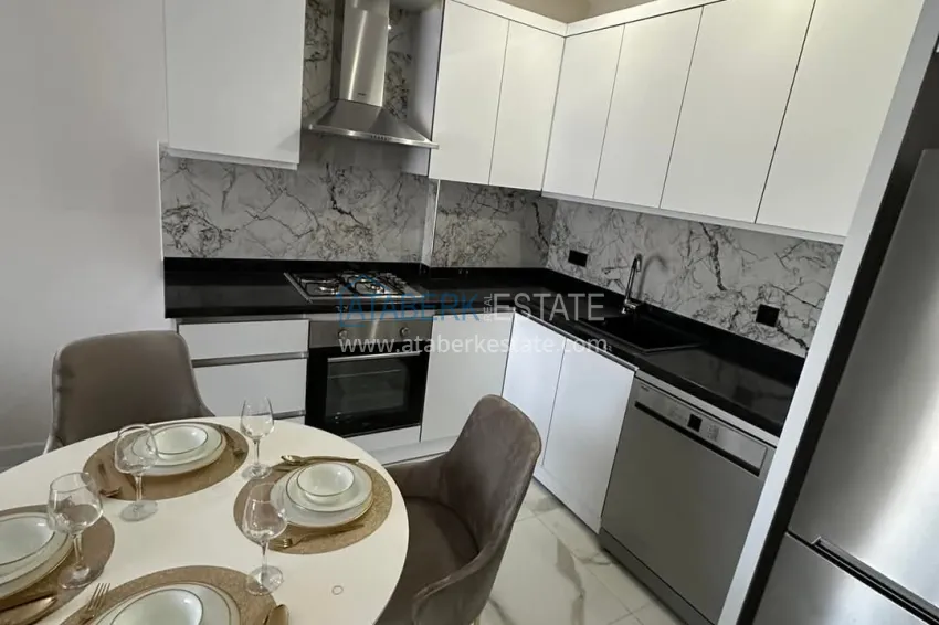 Purchase Stylish apartment with new furniture in a modern complex — Alanya, Kargicak district 2