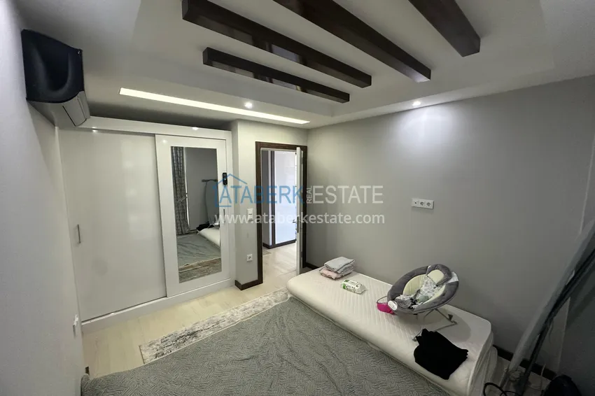 Purchase  2+1 apartment with furniture and sea and mountain views in a luxury complex — Alanya, Mahmutlar district 13 
