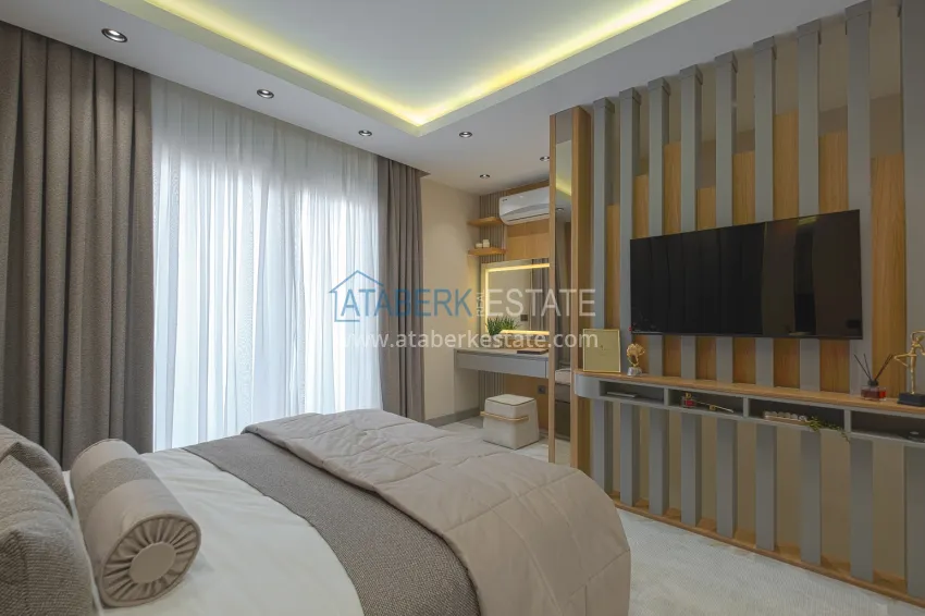 Purchase  Luxury premium residence project in Alanya Kargicak district 13 