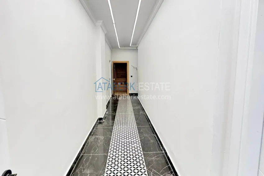 Finished 1+1 apartment in a cozy complex — Alanya, Avsallar district 13 