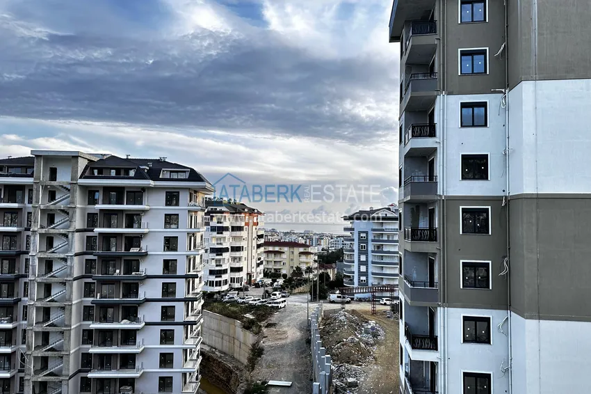 Purchase  One bedroom apartment with partial sea view — Avsallar, Alanya 15 