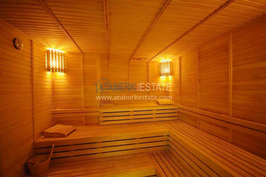 1+1 apartment with furniture and sea view in the center of Alanya - Cleopatra beach area  13 