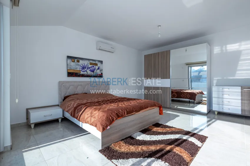 Purchase  Turnkey duplex penthouse with sea view, 150 meters from the beach — Kestel, Alanya 17 