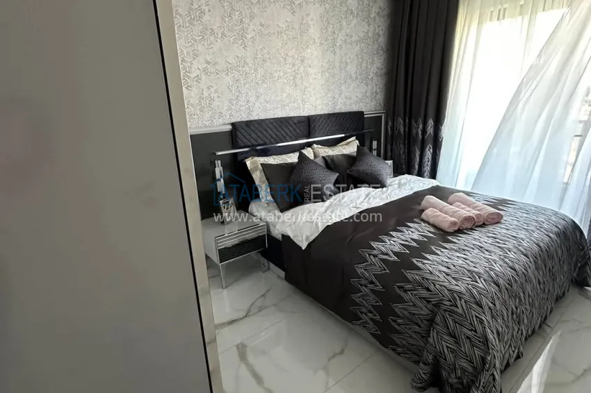 Purchase Stylish apartment with new furniture in a modern complex — Alanya, Kargicak district 3