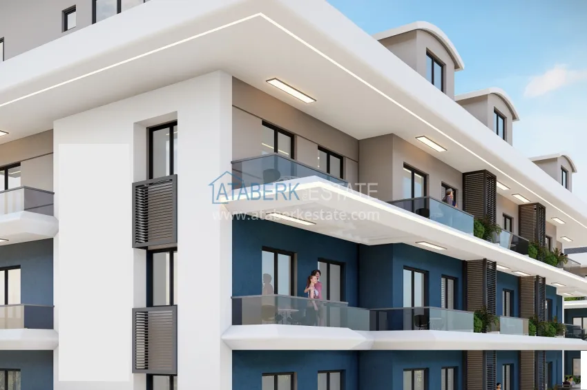 New off-plan project in Avsallar: a residential complex with original architecture 16 