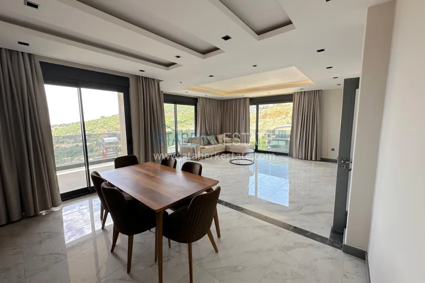 Purchase Luxurious penthouse duplex with panoramic views in a prestigious complex — Tepe, Alanya Center 10