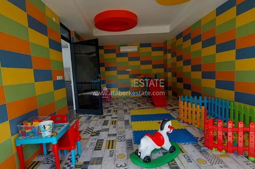 Turnkey 1+1 apartment in a modern complex — Avsallar district, Alanya, 400 meters from the sea 14 