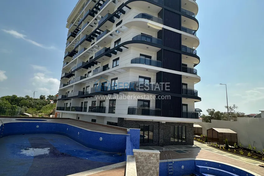 New 2+1 apartment with panoramic sea and mountain views - Alanya, Avsallar 14 