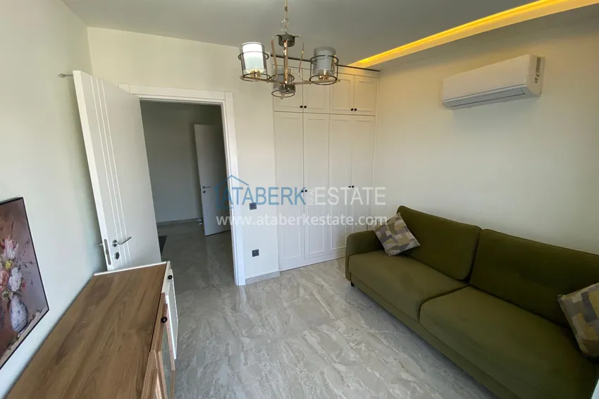 Purchase  Panoramic 2+1 duplex with furniture in the very center of Alanya — Suitable for short-term rent  14 