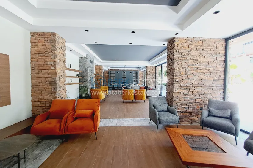 1+1 apartment in Alanya, Oba district, in a comfort-class complex 14 