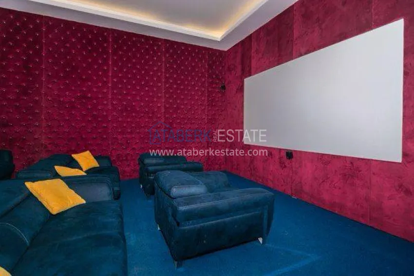 Furnished penthouse studio with mountain views in Mahmutlar, Alanya 17 