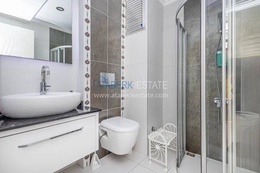 Purchase Apartment 1+1 with furniture and sea view — Kestel, Alanya 16 