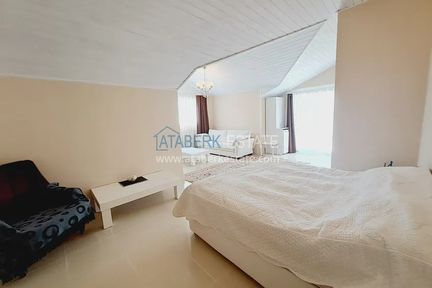 Purchase  3+1 duplex with furniture in a comfortable complex — Alanya, Oba district 15 