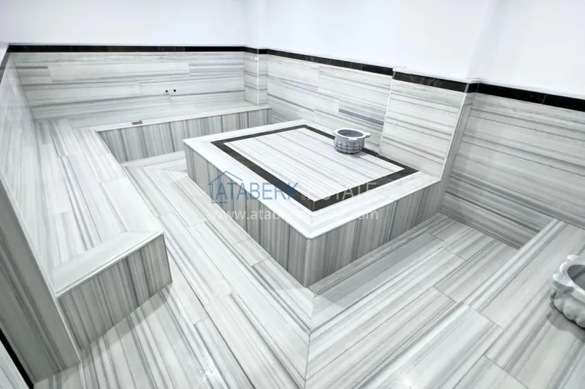 Finished 1+1 apartment in a cozy complex — Alanya, Avsallar district 15 