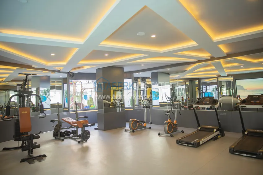 Furnished 2+1 apartment in a comfort-class complex — Alanya center, Cleopatra beach area 20