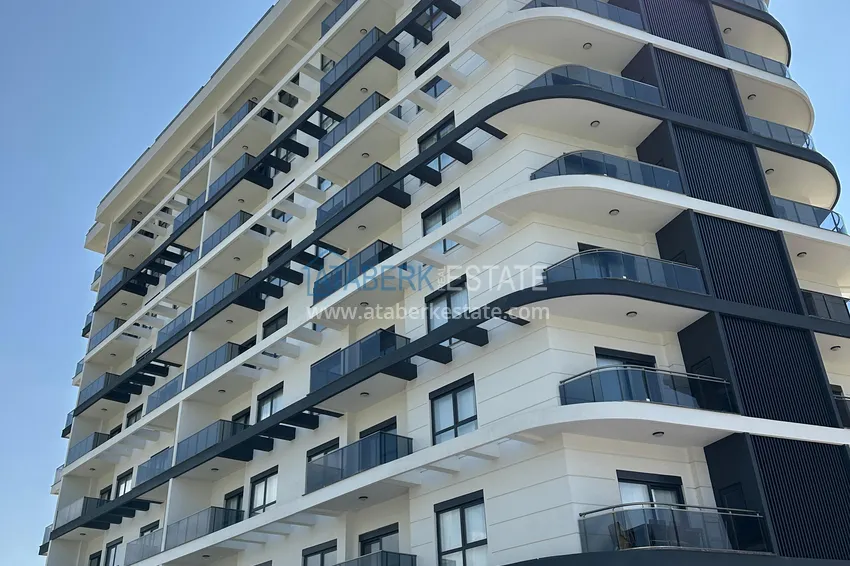 New 2+1 apartment with panoramic sea and mountain views - Alanya, Avsallar 15 
