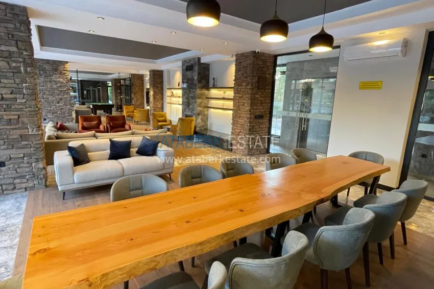 1+1 apartment in Alanya, Oba district, in a comfort-class complex 15 