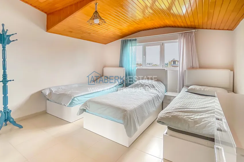 Purchase  Furnished duplex penthouse with sea view — Kestel, Alanya 14 