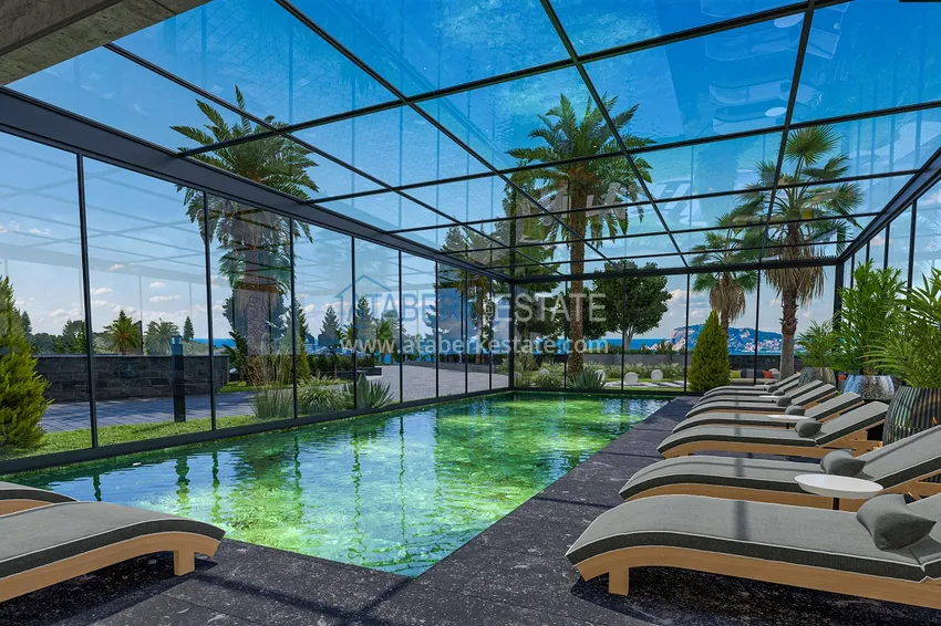 1+1 apartment from an investor in a complex under construction — Alanya, Kestel district 16 