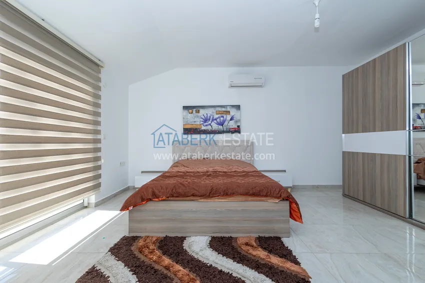 Purchase  Turnkey duplex penthouse with sea view, 150 meters from the beach — Kestel, Alanya 19 