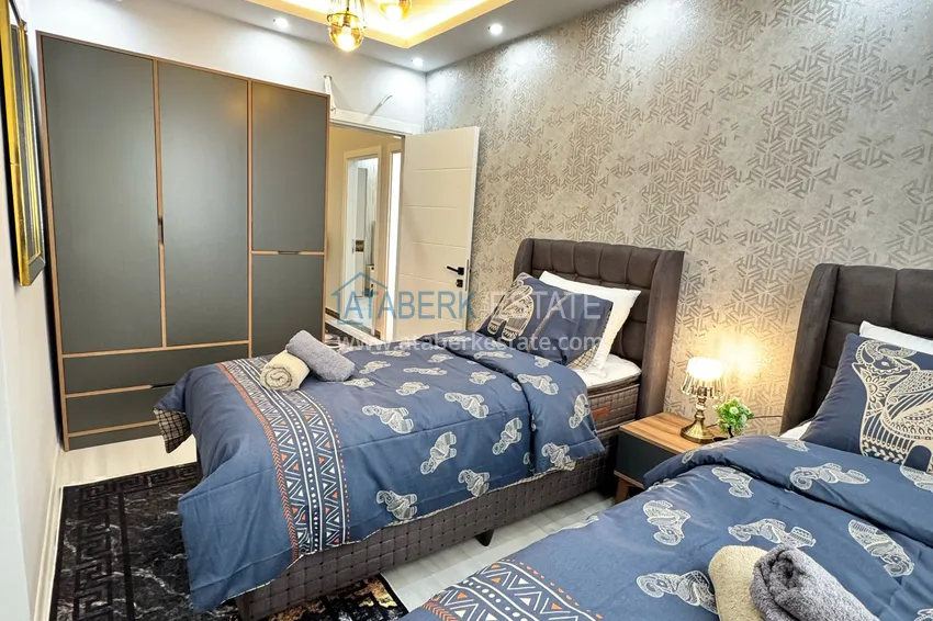 Purchase Furnished 3+1 duplex in a cozy residential complex - Mahmutlar, Alanya 18 