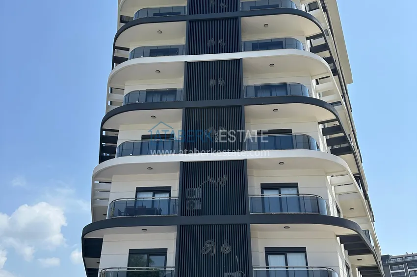 New 2+1 apartment with panoramic sea and mountain views - Alanya, Avsallar 16 
