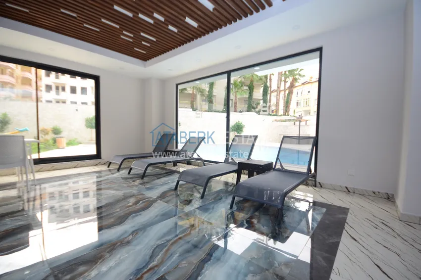 1+1 apartment with sea and fortress views - Alanya center  20 