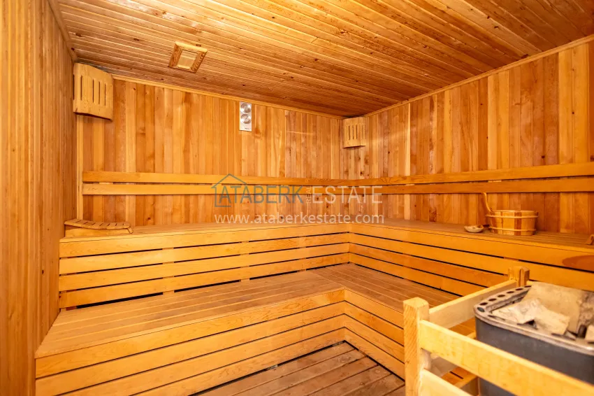 Apartment 1+1 with furniture and sea view — Kestel, Alanya 18 