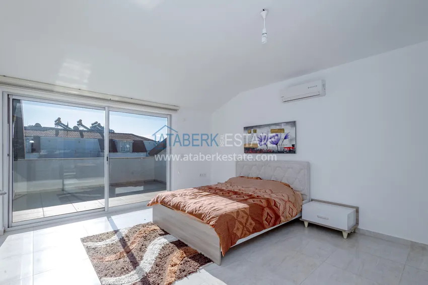 Purchase  Turnkey duplex penthouse with sea view, 150 meters from the beach — Kestel, Alanya 20 