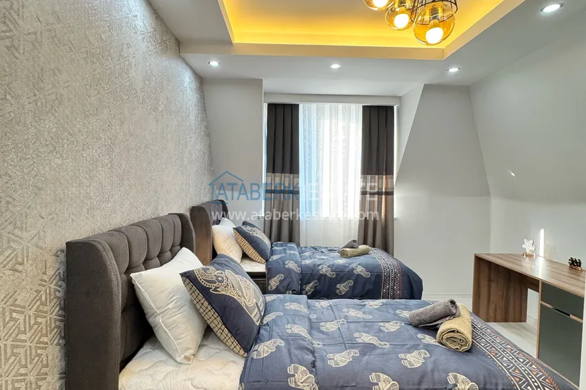 Purchase Furnished 3+1 duplex in a cozy residential complex - Mahmutlar, Alanya 19 
