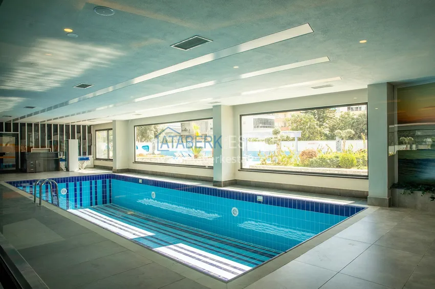 Furnished 2+1 apartment in a comfort-class complex — Alanya center, Cleopatra beach area 22