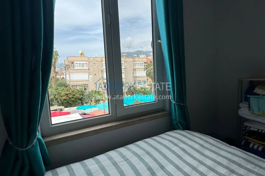 Purchase  Furnished 1+1 apartment suitable for a residence permit — Alanya, Oba district, 300 meters from the sea 17 