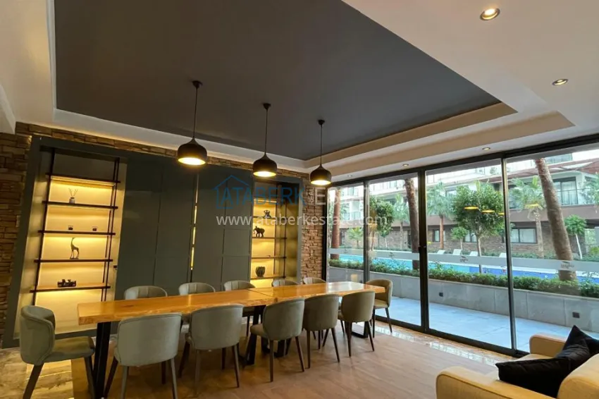 1+1 apartment in Alanya, Oba district, in a comfort-class complex 17 