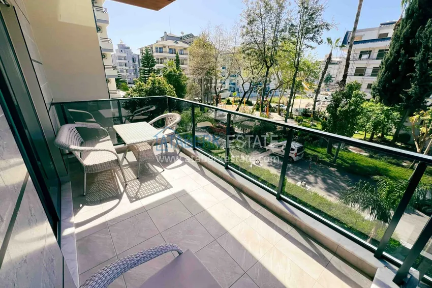 Purchase Short term rent apartment 2+1 in a cozy complex - the center of Alanya, next to Cleopatra beach 17 