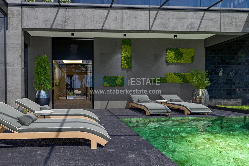 1+1 apartment from an investor in a complex under construction — Alanya, Kestel district 18 