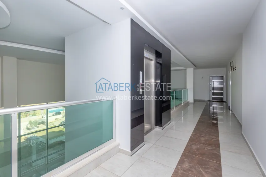Turnkey duplex penthouse with sea view, 150 meters from the beach — Kestel, Alanya 21 