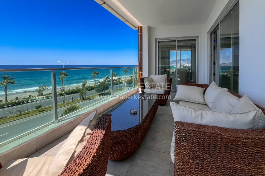 Purchase Apartment with direct sea view and citizenship opportunity - Alanya, Kestel 18 