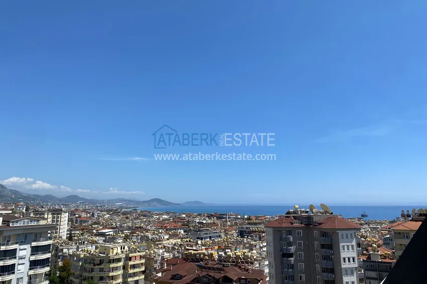 Purchase  Panoramic 2+1 duplex with furniture in the very center of Alanya — Suitable for short-term rent  18 