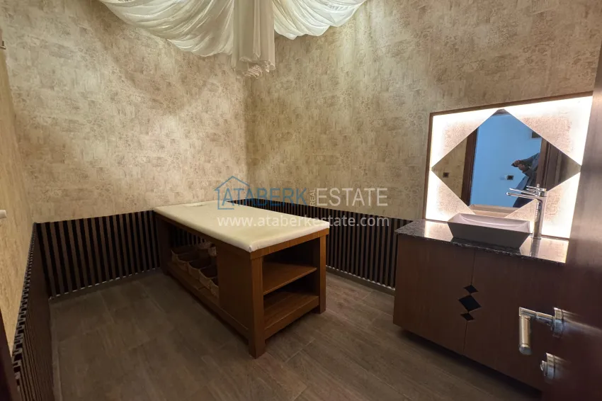 Newly furnished apartment with a glazed balcony in a modern complex - Oba district, Alanya 21 