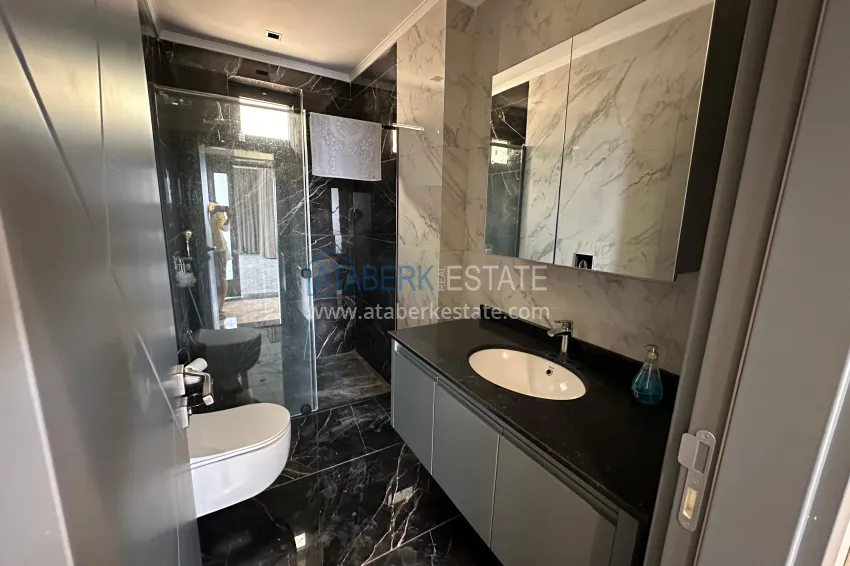 Purchase Luxurious penthouse duplex with panoramic views in a prestigious complex — Tepe, Alanya Center 15