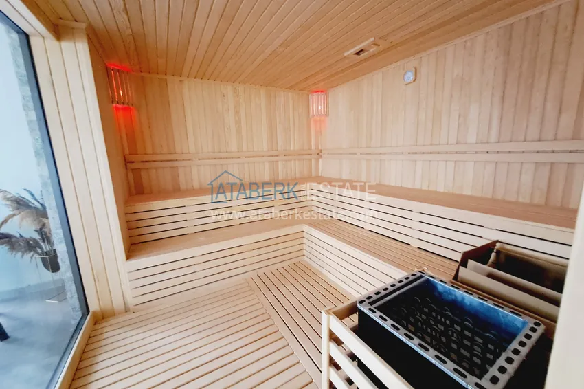 1+1 apartment with panoramic sea views — Mahmutlar district, Alanya, 200 meters from the sea 19 