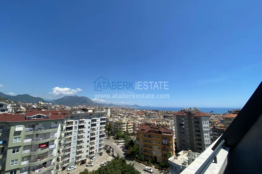 Purchase  Panoramic 2+1 duplex with furniture in the very center of Alanya — Suitable for short-term rent  19 